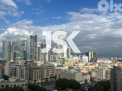 L20983 - Apartment with Amazing Sea View For Sale in Zoukak El Blat