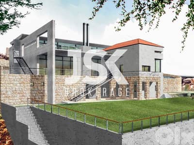 L20990 - An Under-Construction Villa For Sale in Ain El Jdide, Aley