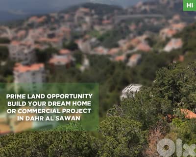 Dream Home,Commercial project in Dahr al Sawan/ضهر الصوان REF#HI135251