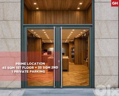 PRIME LOCATION ,SHOP FOR SALE IN ZOUK MOSBEH/ذوق مصبح REF#GH135255