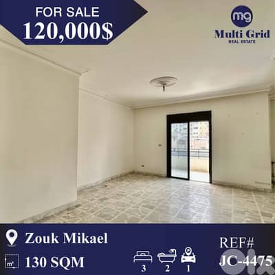 JC-4475 / Apartment for Sale in Zouk Mikael, شقة للبيع في زوق مكايل