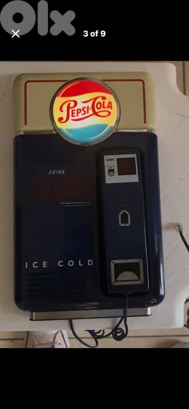 Rare Vintage Pepsi "Ice Cold" Retro Novelty Phone (Pollyconcept 1996) 2