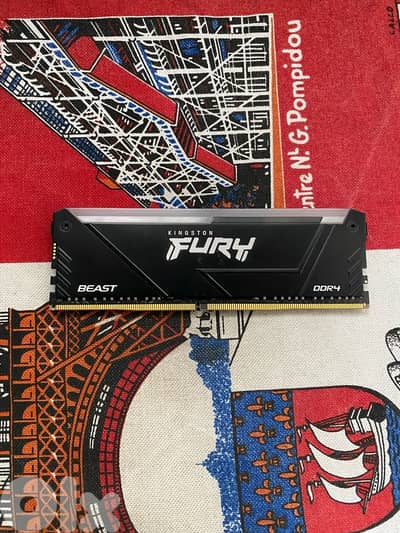 8GB RAM DDR4 Kingston Fury Beast DDR4 3200 Mhz