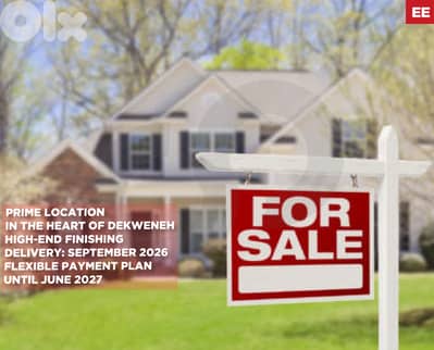 UNDER CONSTRUCTION/Dekwaneh/الدكوانة/Elevator/balconies REF#EE135265 !