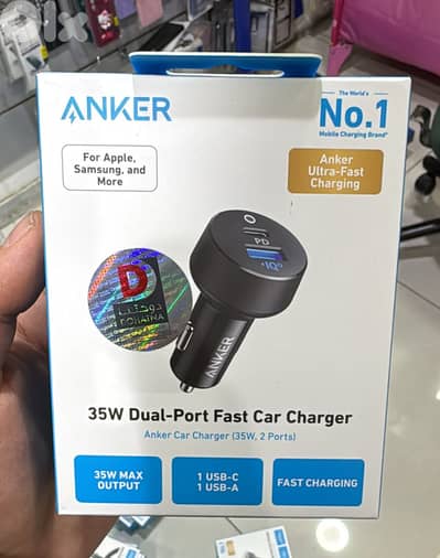 Anker Powerdrive pd+ 2 35w dual port A2732HF1