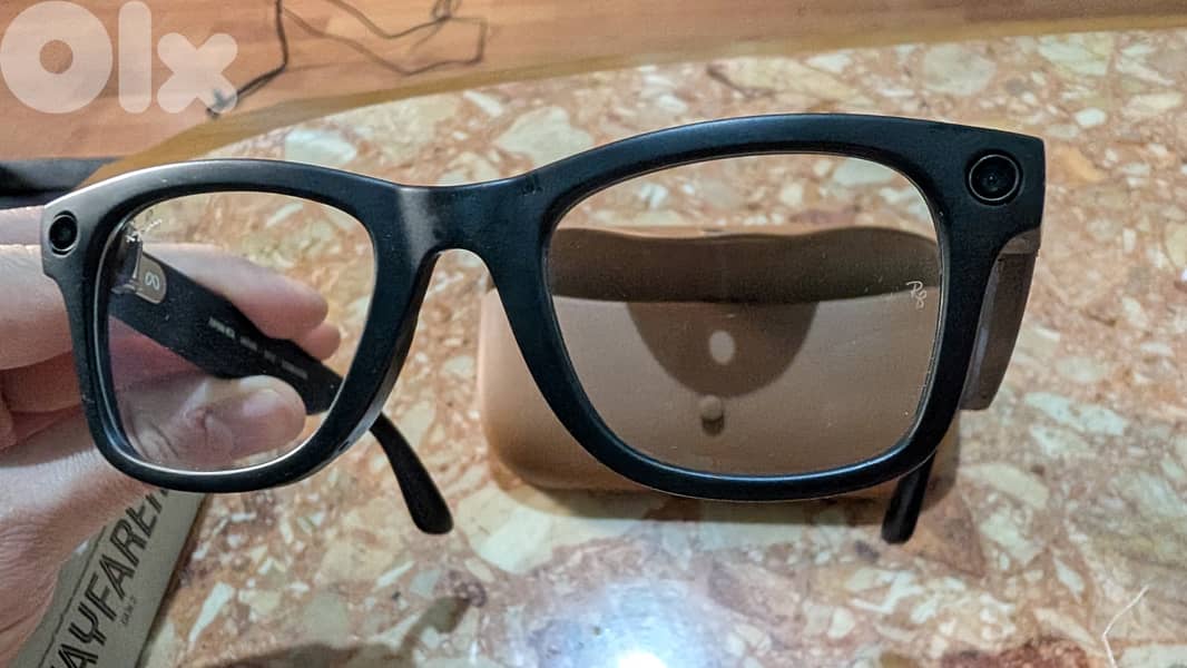Rayban Wayfarer Meta AI glasses Gen 2 matte black transition lenses 2