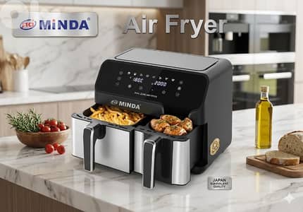 air fryer dual tray MINDA