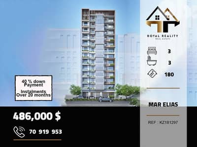 under construction apartments for sale in mar elias beirut