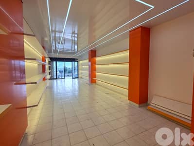 58 SQM Good Location Shop/Office in Mazraat Yachouh, Metn