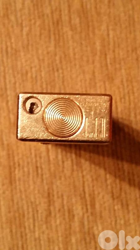 gold plate dunhill lighter england 3