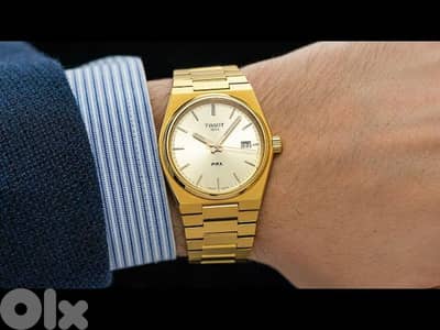 Gold Tissot PRX