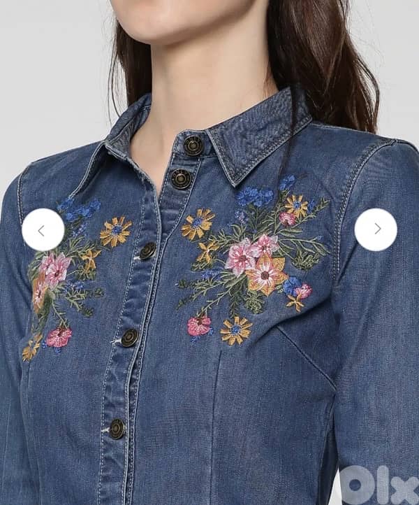 ONLY new in tag denim dress 5