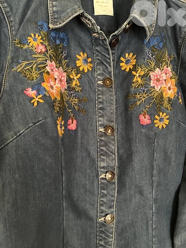 ONLY new in tag denim dress 10