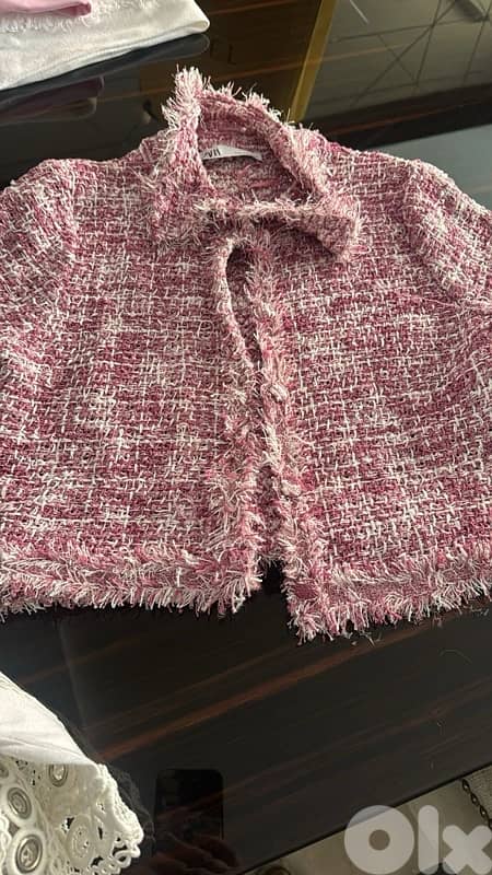 ZARA cropped jacket 1