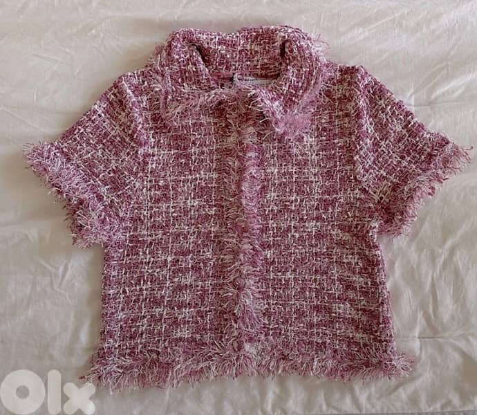 ZARA cropped jacket 2