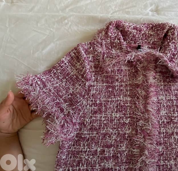 ZARA cropped jacket 3