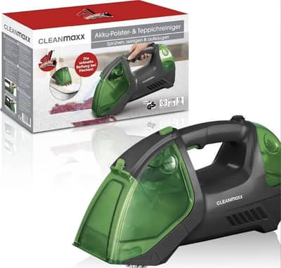 CLEANmaxx recheargeable Handheld Upholstery and Carpet Cleaner