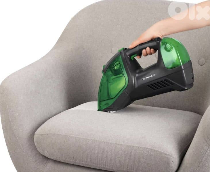 CLEANmaxx recheargeable Handheld Upholstery and Carpet Cleaner 1