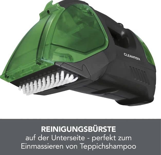 CLEANmaxx recheargeable Handheld Upholstery and Carpet Cleaner 7