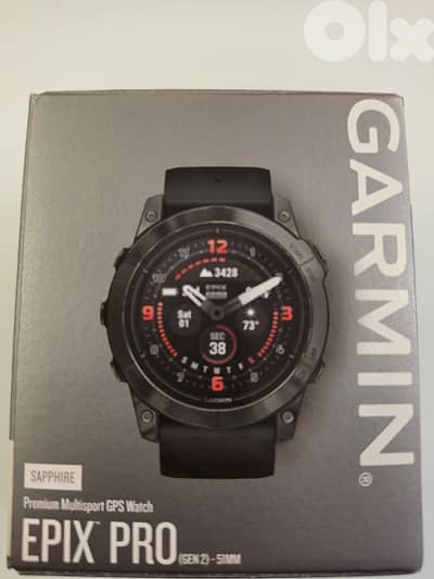 Garmin Epix Pro Gen 2 51mm– Premium Multisport Smartwatch