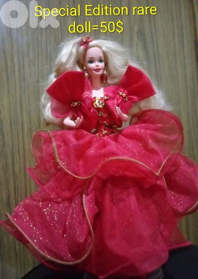 Barbie HAPPY HOLIDAYS Mattel1993 Special Edition Rare Gorgeous doll=50