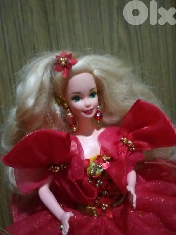 Barbie HAPPY HOLIDAYS Mattel1993 Special Edition Rare Gorgeous doll=50 1