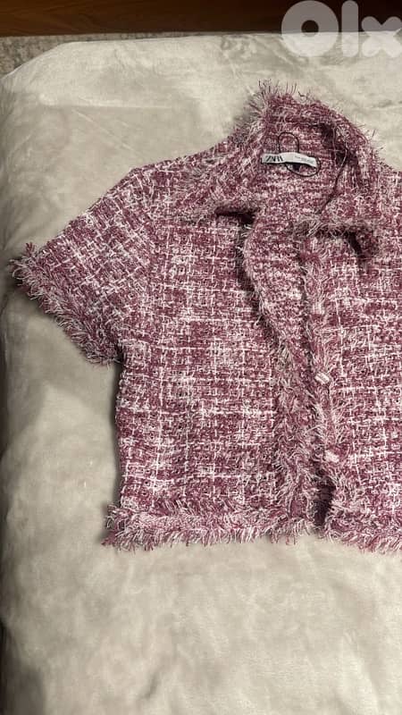 ZARA cropped jacket 6