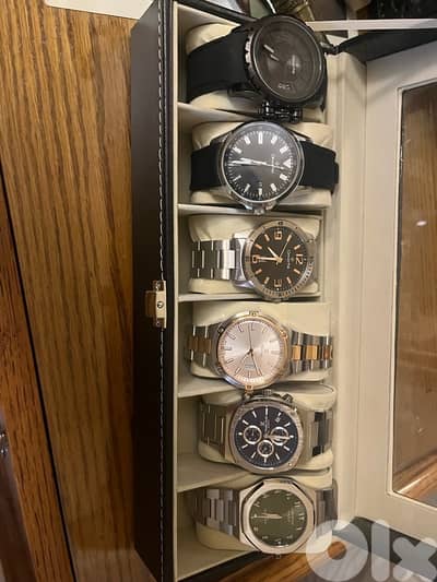 set of 6 watches for men