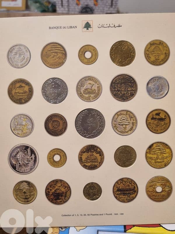 BDL Piastres and coins 1