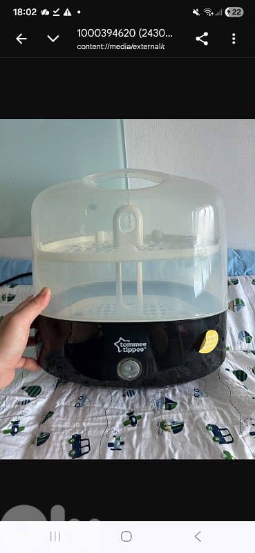 tomme tippee stereliser