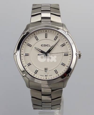 EBEL CLASSIC SPORT 42MM SAPHHIRE CRYSTAL SWISS MADE SWITZERLAND LIKEne