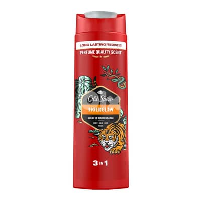 Old Spice 3-in-1 Tigerclaw 400 mL