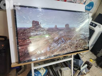 tv 55 inch with protection