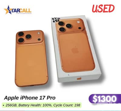 apple iphone 17 pro used