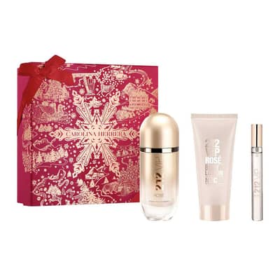 Carolina Herrera 212 VIP Rosé Elixir Eau de Parfum Gift Set 80 ml + 10 ml + Body Lotion 100 ml