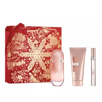 Carolina Herrera 212 VIP Rosé Elixir Eau de Parfum Gift Set 80 ml + 10 ml + Body Lotion 100 ml