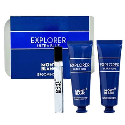 Montblanc Explorer Ultra Blue Grooming Kit (Men)