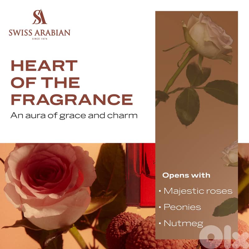 Swiss Arabian Rose 01 Eau de Parfum 50 ml (Unisex) 2