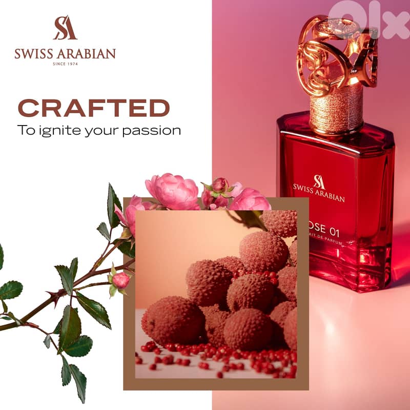 Swiss Arabian Rose 01 Eau de Parfum 50 ml (Unisex) 3