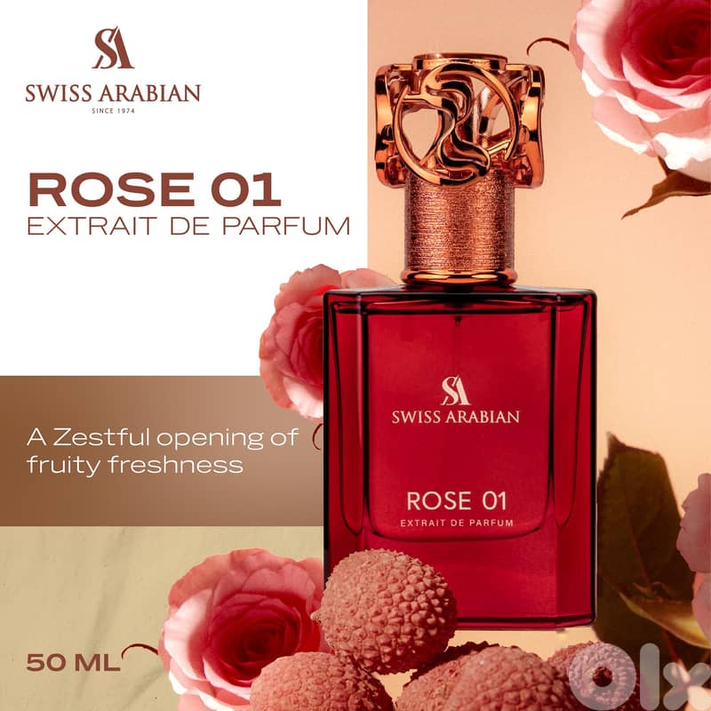 Swiss Arabian Rose 01 Eau de Parfum 50 ml (Unisex) 4