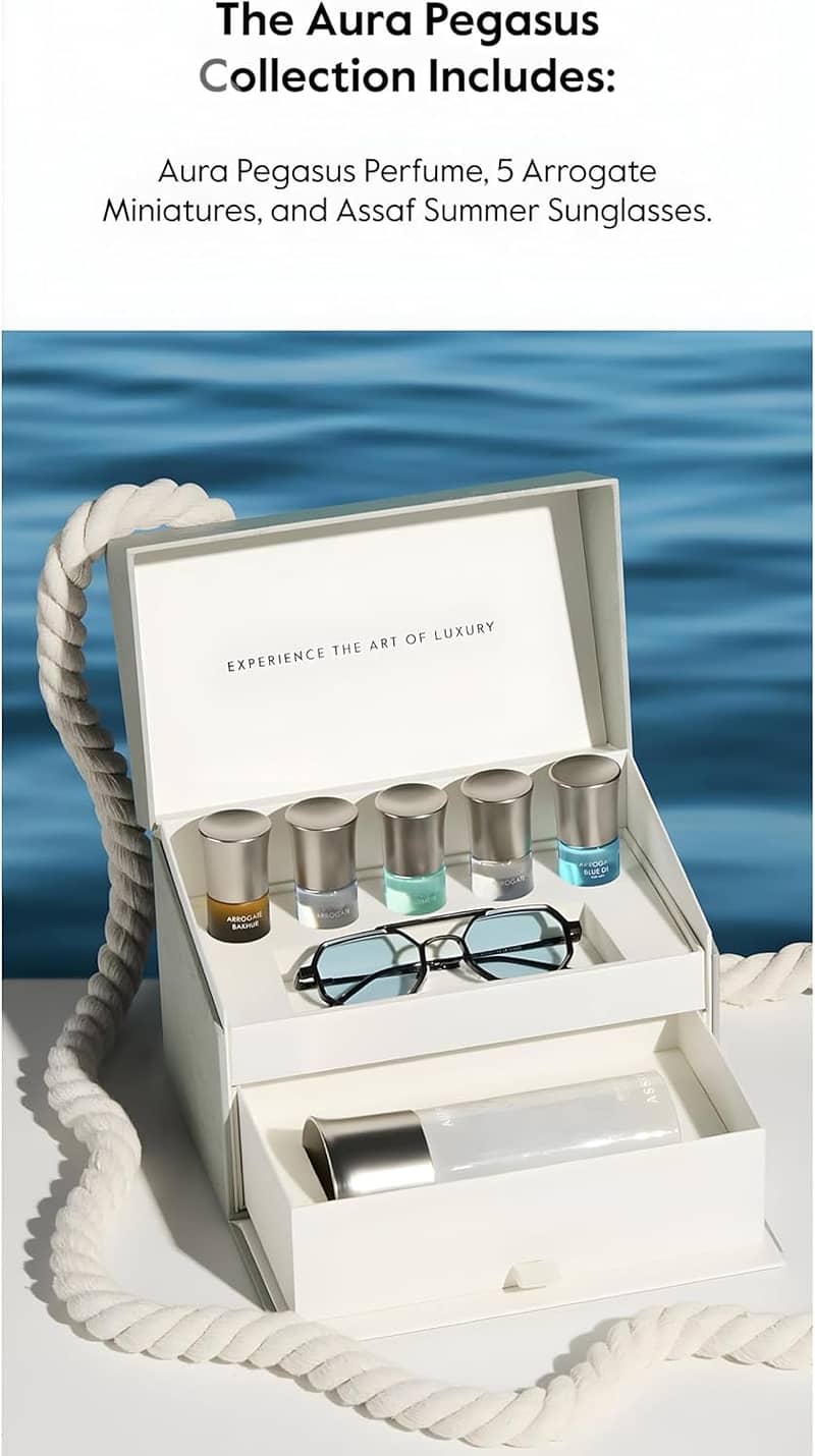 Assaf Aura Pegasus Set Summer Perfume for Men (Luxury Gift Set) 2