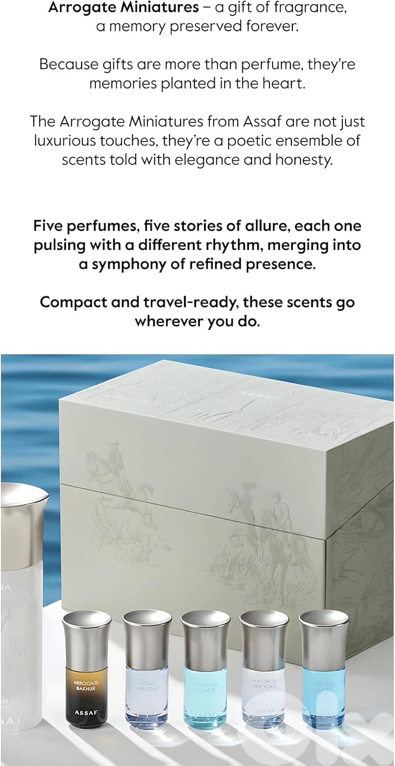 Assaf Aura Pegasus Set Summer Perfume for Men (Luxury Gift Set) 5