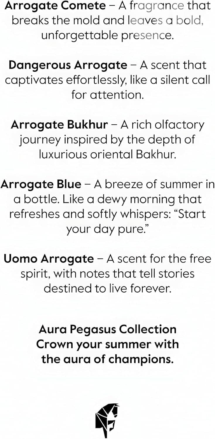 Assaf Aura Pegasus Set Summer Perfume for Men (Luxury Gift Set) 6
