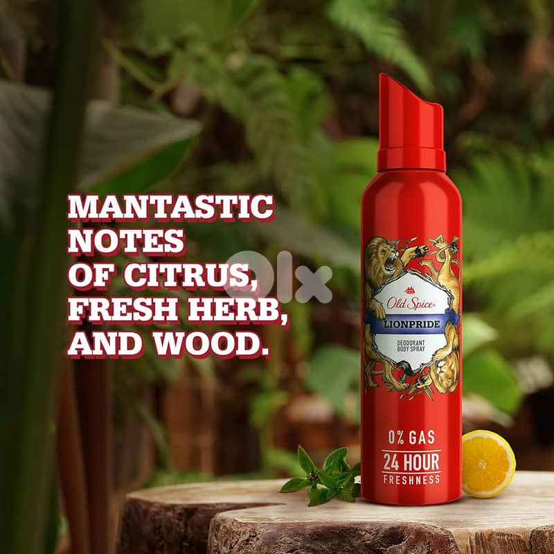 Old Spice Lionpride Deodorant Body Spray 140 ml (Men) 1