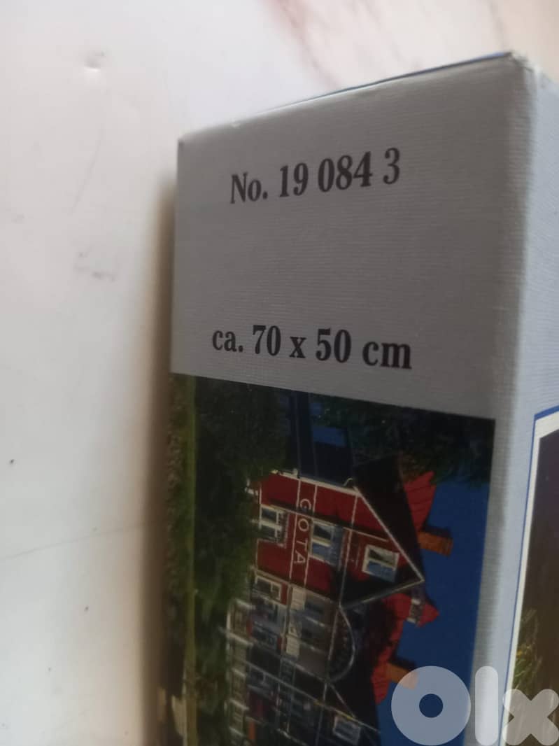 1000-piece puzzle . Göta Canal in Sweden,by Ravensburger. 2