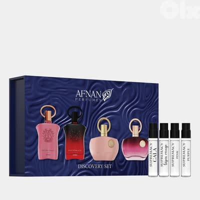 Afnan Supremacy Femme Series Discovery Kit Eau de Parfum 4 × 2 mL (Pour Femme)