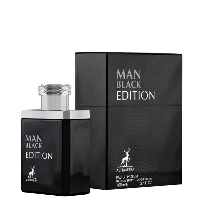 Maison Alhambra Man Black Edition Eau de Parfum 30/100 mL (Unisex) 1