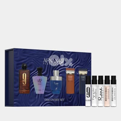 Afnan Men’s Series Discovery Kit Eau de Parfum & Extrait de Parfum 5 × 2 mL (Pour Homme)