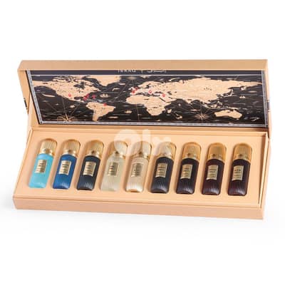 Ibrahim AlQurashi Tobacco Collection Discovery Set (9 x 20 mL Eau de Parfum) (Unisex)