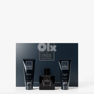 Rue Broca Pride Homme Gift Set (EDP 100 mL + Shower Gel 100 mL + After Shave 100 mL) (Men)